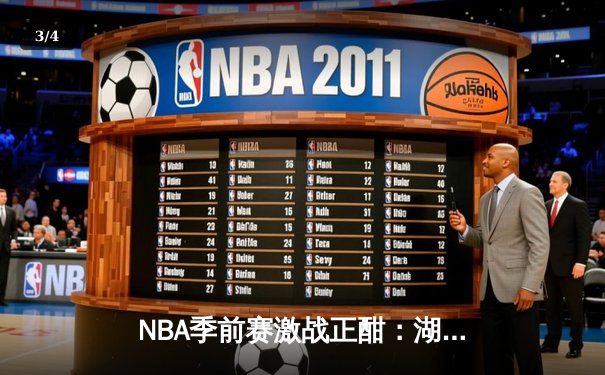 NBA季前赛激战正酣：湖人逆转勇士，詹姆斯30+10率队取胜 - 3